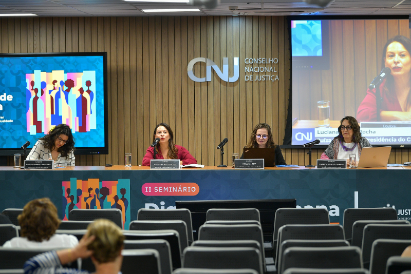Defensora pública de MT apoia criação de juizados híbridos para casos de violência doméstica em seminário do CNJ