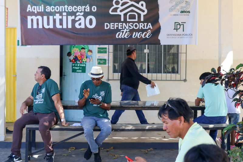 Defensoria realiza primeira edição do Mutirão Defensoria Até Você em Vila Bela da Santíssima Trindade